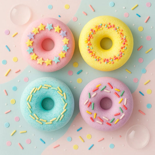 Bombe de Bain DONUTS Colorés – POKHARA