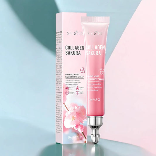Crème Contour des Yeux SADOER – Collagène Sakura (20g)